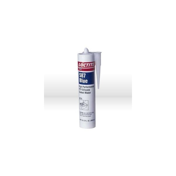 Loctite Silicone Sealant, 587TM Blue, High Performance RTV Silicone Gasket Maker 300 ml Cartridge LOC58775 - main